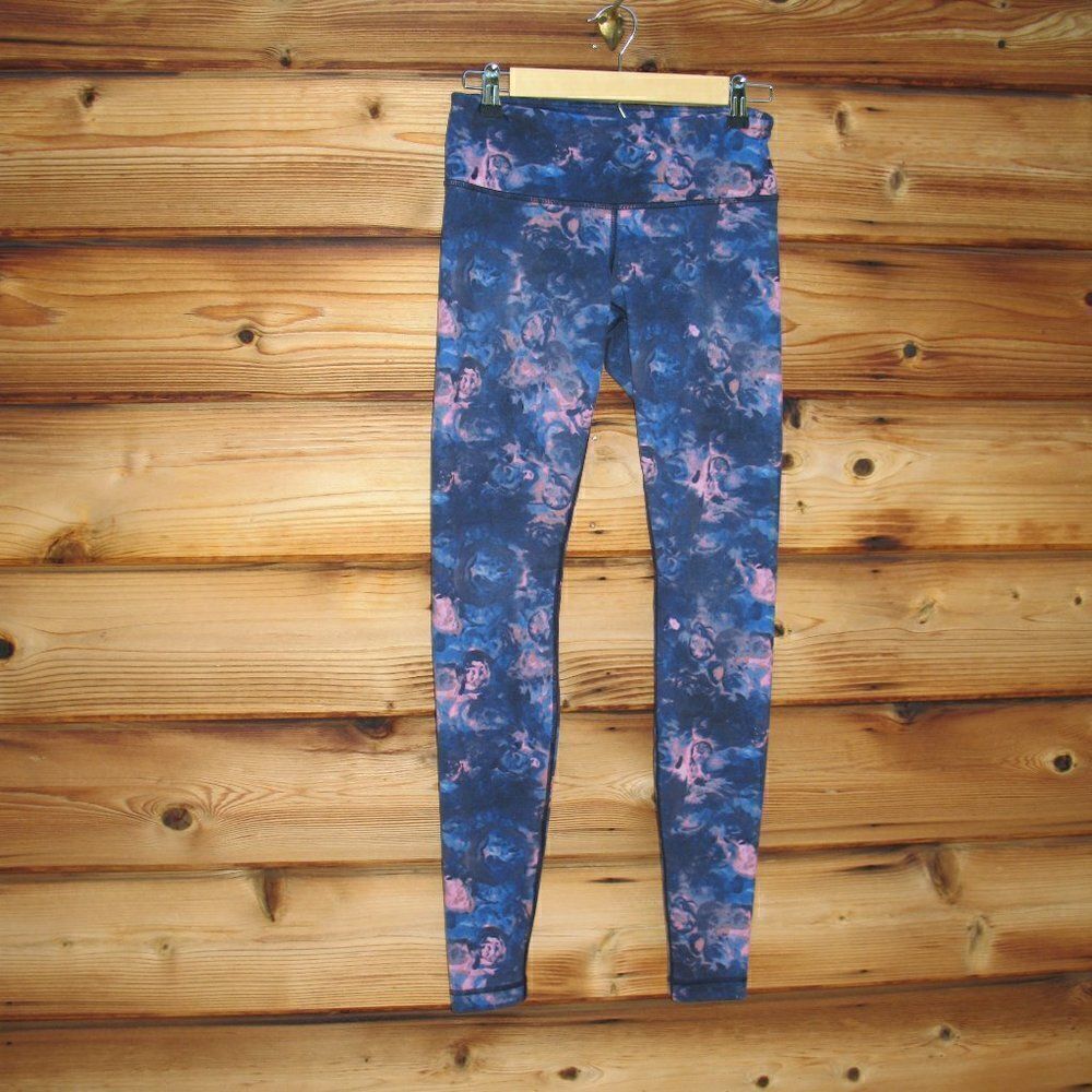 Lululemon Wunder Under Moody Mirage Print Full Length Leggings
